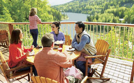 The Deck at Kenai Wilderness Lodge
